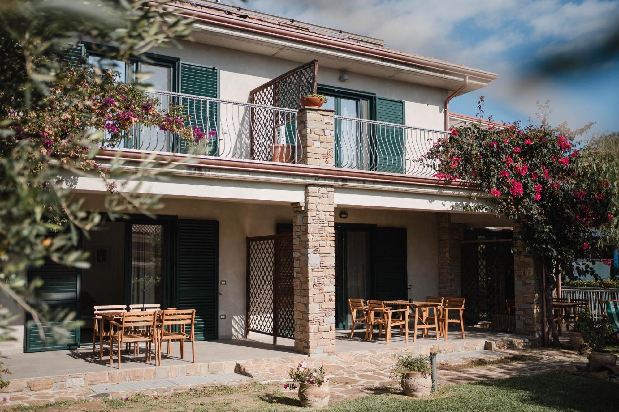 Villa Di Marinella Ascea Bagian luar foto