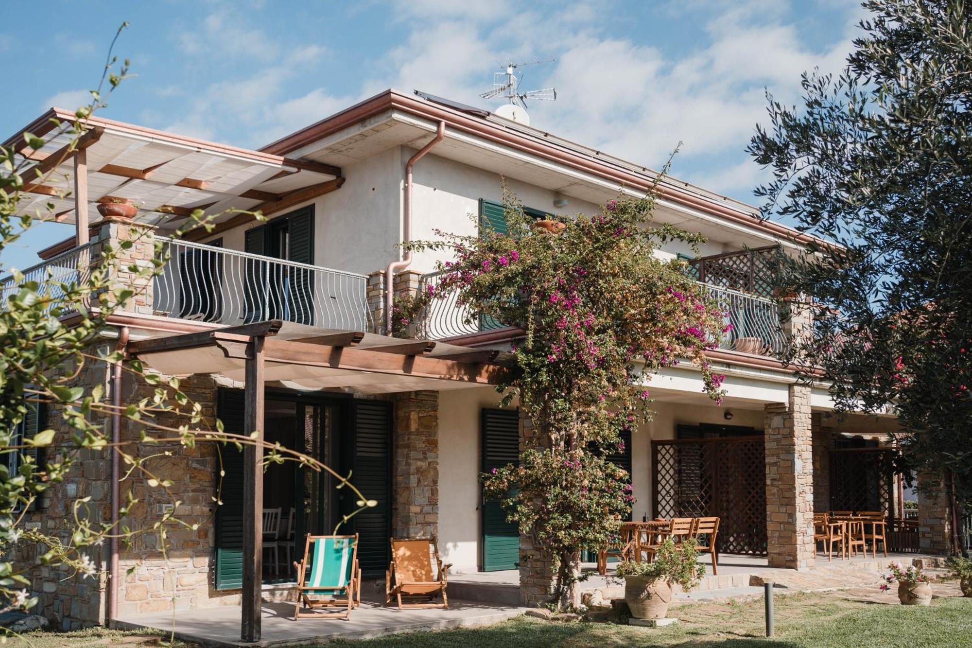 Villa Di Marinella Ascea Bagian luar foto